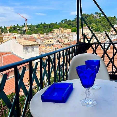 Cosy Penthouse Old Town Sea View Little Terraces Air Conditionned Ницца Экстерьер фото
