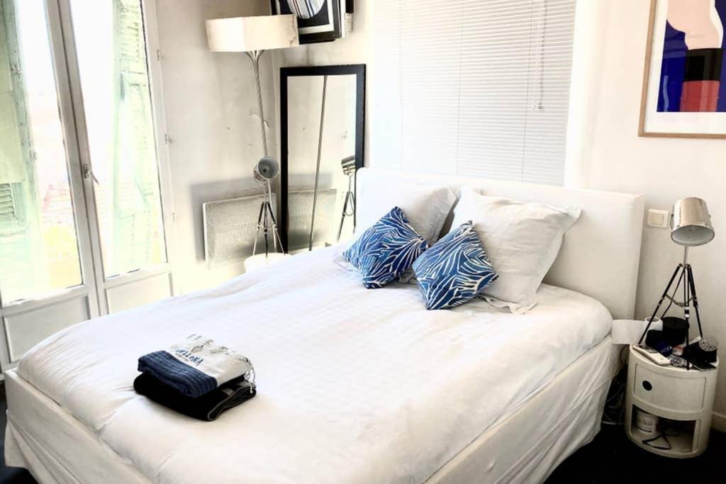 Cosy Penthouse Old Town Sea View Little Terraces Air Conditionned Ницца Экстерьер фото