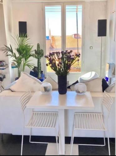 Cosy Penthouse Old Town Sea View Little Terraces Air Conditionned Ницца Экстерьер фото