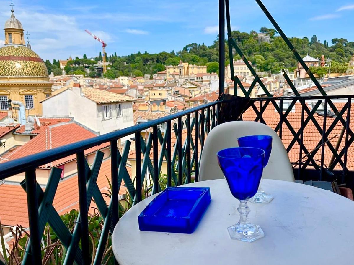 Cosy Penthouse Old Town Sea View Little Terraces Air Conditionned Ницца Экстерьер фото