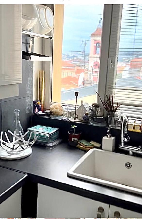 Cosy Penthouse Old Town Sea View Little Terraces Air Conditionned Ницца Экстерьер фото
